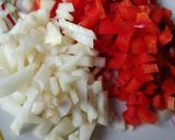 Rożki zapiekane z mięsem mielonym i warzywami krok przepisu 2 zdjęcie