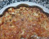 Foto del paso 2 de la receta: Tortilla al horno con relleno de empanadas de jamón y queso y de carne