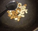A picture of step 5 of Besan ladoo.