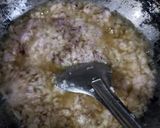 A picture of step 3 of Corn palak paneer.