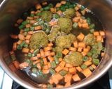 A picture of step 3 of Boiled veg pulao.