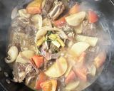 Foto langkah ke 9 dari resep 🍲 Braised beef with white radish 🍲.