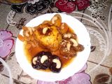 تفاح محشي بنة لا تقاوم 😋
