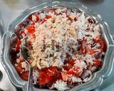 Une image de l'étape 10 de Salade de Riz aux Tomates, Thon, Feta et Romarin.