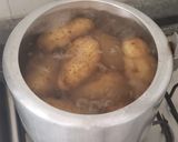 Foto del paso 1 de la receta: Bombitas de papas con jamón y queso