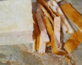 A picture of step 1 of Mango Malae Roll.