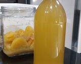 Foto langkah ke 4 dari resep Homemade Cuka Nanas #2bahan #pineapplevinegar.