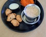 A picture of step 6 of Rava kesari.