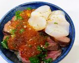 蒜香牛排海味丼飯的食譜步驟13照片