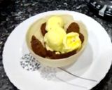A picture of step 7 of Walnut brownie ice cream stuffed melting ball dessert.