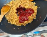 A picture of step 2 of Java Fried Rice.
