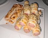 Foto del paso 3 de la receta: 🌸🌭 Rollitos del Sol Naciente y el Norte Helado 🇯🇵🇸🇪⚽