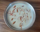 A picture of step 2 of Kesar Rice pudding.
