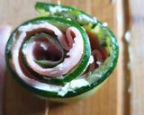 Une image de l'étape 3 de Rouleaux de concombre au jambon 😋 #tablierdor2023.