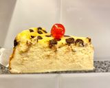Foto del paso 9 de la receta Pastel de yogur griego, queso crema y pepitas de chocolate