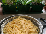 Prawn Fettuccine with Tomato Sauce