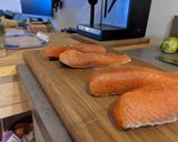 A picture of step 10 of Citrus-cured salmon gravadlax.