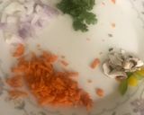 A picture of step 1 of Cheesy Masala French Toast.