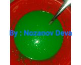 Foto langkah ke 2 dari resep Pancake Pandan Keju Deva.