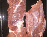Foto del paso 1 de la receta: Tapa de asado al horno con fideos al pesto