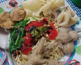 Foto langkah ke 8 dari resep Ayam bumbu (mie ayam).