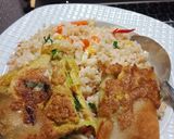 Foto langkah ke 6 dari resep Nasi goreng tuna daun jeruk.