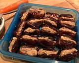 A picture of step 4 of Mini Vegan Snickers.