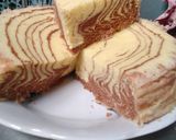 Foto langkah ke 9 dari resep Bolu macan coklat.