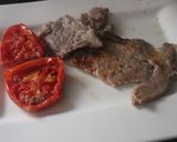 Foto del paso 5 de la receta: Cabezada de cerdo con tomate al grill