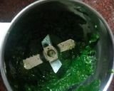 A picture of step 2 of Palak soup.