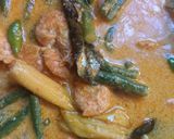 Foto langkah ke 4 dari resep Gulai udang kacang panjang😍.