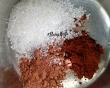 A picture of step 1 of Ferrero Milkshake.