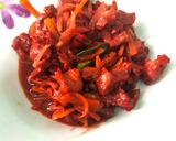 Gambar langkah 4 resipi Daging Masak Merah.