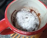 Foto del paso 2 de la receta: Bizcocho de chocolate a la taza en microondas