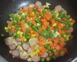 Foto langkah ke 3 dari resep Nasi goreng Hongkong.