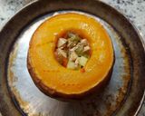 Foto del paso 4 de la receta: Zapallo anco relleno con guisado de pollo