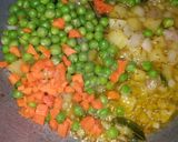 A picture of step 4 of Peri peri poha.