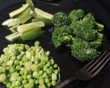 A picture of step 5 of Steamed Broccoli Salad.