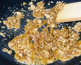 A picture of step 5 of Roasted sunflower seeds & other seeds spiced jaggery brittle.