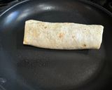 A picture of step 5 of Ground Beef Burrito.