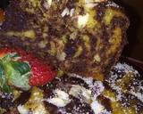 Orange And Choco Zebra Cake Without Oven recipe step 15 photo