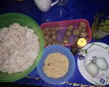 Foto langkah ke 1 dari resep Nasi Goreng Bakso.