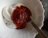 A picture of step 4 of Chanajor garam sandwich with smoky carrot dip!.