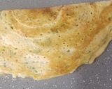 A picture of step 4 of The crispy chilla.