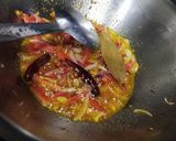 A picture of step 4 of Moong pulav.