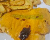 Foto del paso 6 de la receta: Rebozado de pollo con bechamel de romesco