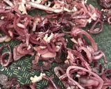 Une image de l'étape 2 de Tarte d’automne potimarron comté et noix.