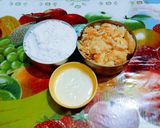 A picture of step 2 of Healthy tasty rajgira flour and roasted peanut Burfi.