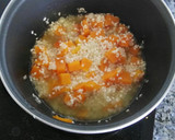 Foto del paso 5 de la receta: Risotto de calabaza y queso de cabra con hierbabuena