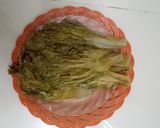 Foto langkah ke 1 dari resep Sayur Asin Kecap Cabe Merah.